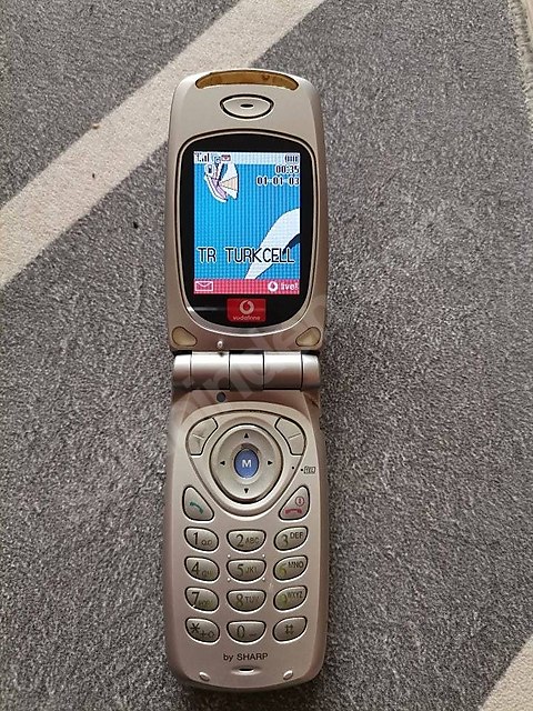 YENİ BATARYALI YURTİÇİ KAYITLI KOLLEKSİYONLUK sharp gx10