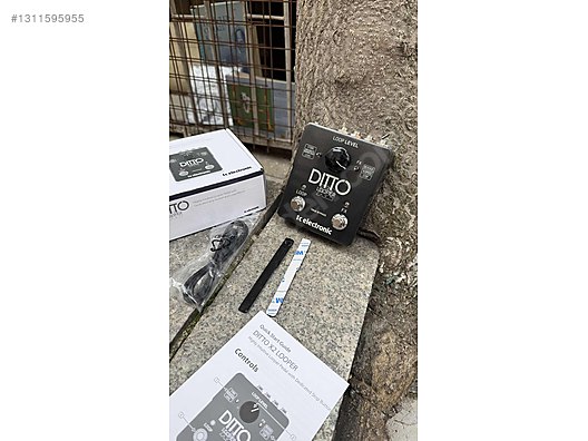 Tc electronic X2 Ditto Looper - Efekt Pedalı ve Diğer Enstrüman