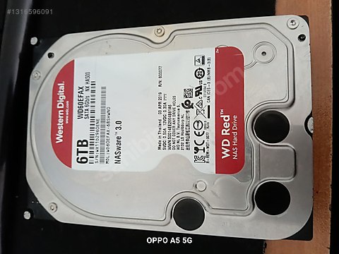 6tb red wd temiz hdd sahibinden.comda - 1316596091