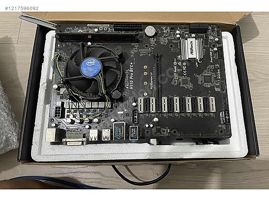 Gpu Mining Motherboard Asrock H110 Pro Btc+ Pcie Slots All In One