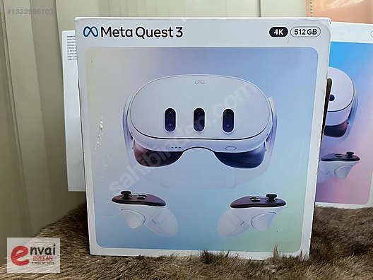 Meta Quest 3 512 GB - SIFIR AÇILMAMIŞ KUTUSUNDA sahibinden.comda