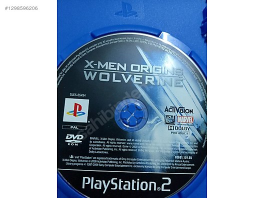X-Men Origins: Wolverine PS2 Orijinal Oyun sahibinden.comda