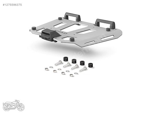 Görünüm / SHAD TOPCASE ÇANTA ALT TABLA D1BTRPA ALUMINYUM GÜMÜŞ