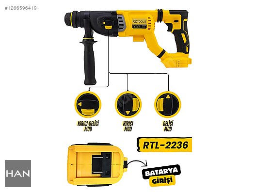 Used & Brand New Items / Garden & Home Improvement / Hand Tools / Electric / Breakers & Drillers