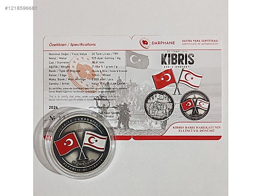 İkinci El ve Sıfır Alışveriş / Koleksiyon / Para & Madalya / Yerli / Madalyalar