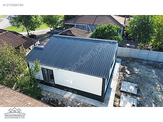 Tek Katlı 2+1 Çelik Ev Modelleri