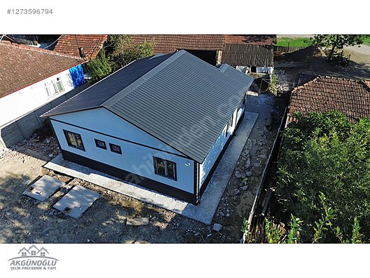 İkinci El ve Sıfır Alışveriş / Bahçe & Yapı Market / Prefabrik Yapılar / Çelik Ev