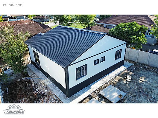 Tek Katlı 2+1 Çelik Ev Modelleri