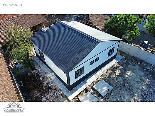 İkinci El ve Sıfır Alışveriş / Bahçe & Yapı Market / Prefabrik Yapılar / Çelik Ev