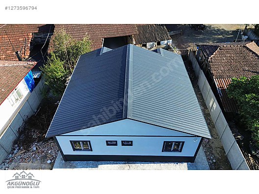 İkinci El ve Sıfır Alışveriş / Bahçe & Yapı Market / Prefabrik Yapılar / Çelik Ev