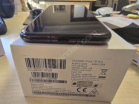 İkinci El ve Sıfır Alışveriş / Cep Telefonu & Aksesuar / Cep Telefonu / Huawei / Pura 70 Pro