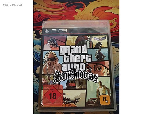 Ps3 Gta San Andreas KOLEKSİYONLUK NADİR at 1217597002