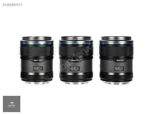 Lensler / SIRUI Sniper 23mm, 33mm & 56mm F1.2 APSC Auto-Focus Lens