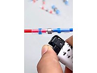 100 adet Isıyla daralan lehimli kablo klipsi