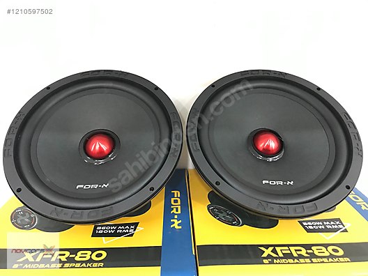 Hoparlör / Midrange / FOR-X XFR-80 20 CM MIDBASS 360W 180RMS PRO