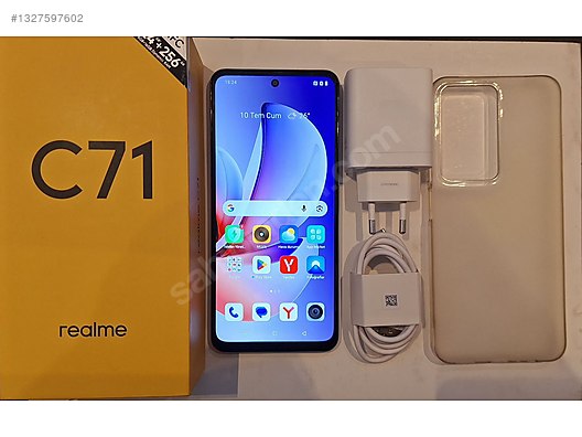 256 GB Beyaz Realme C71 Cep Telefonu - 1327597602