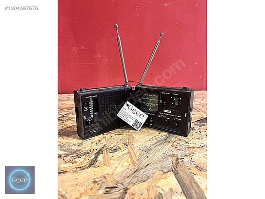 Sony Dijital Portatif Radyo - 1960/1970 Sony ICF-7800 AM FM Radyo