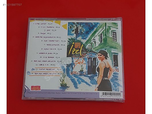 İzel- Şak Cd - Müzik CD leri Alışverişte İlk Adres sahibinden.com