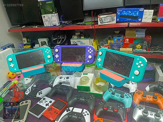 NİNTENDO SWITCH LİTE 20 OYUN+DOCK+KABLSUZ ŞARJ+GARANTİ/19 on