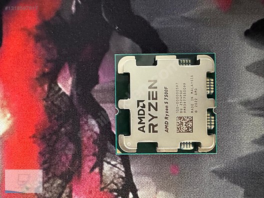 AMD Ryzen 5 7500F Soket AM5 5.0GHZ 32MB 65W 5nm İşlemci sahibinden