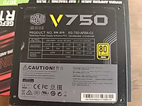 Cooler Master 750W 80 plus Gold