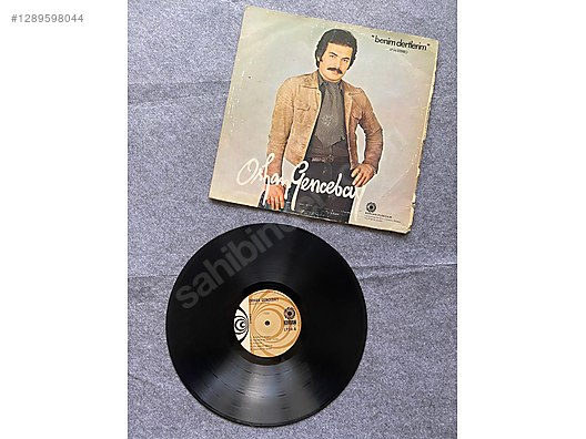 Orhan Gencebay Benim Dertlerim 1978 LP Plak - Müzik Plakları
