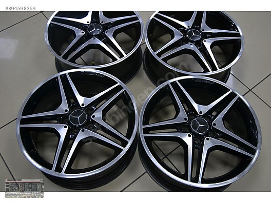 2 El 18 5x112 Orjinal Mercedes Cla Amg Jant Takimi Black At Sahibinden Com 894598359