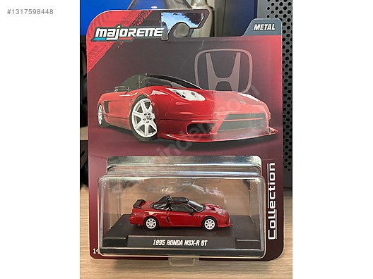 MINICHAMPS  7-Series 1986 レッドメタリック Majorette Diecast Model 1:64 Honda Araba - 1317598448