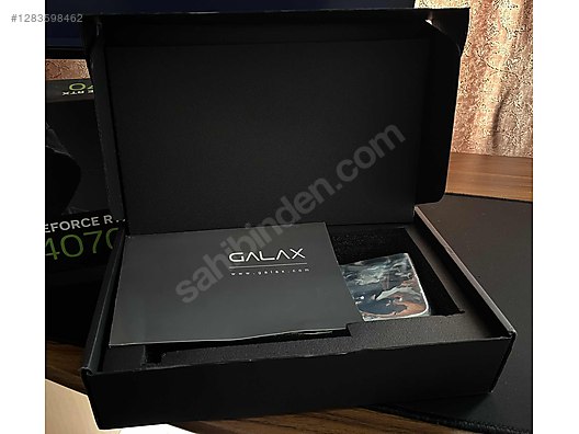 GALAX RTX 4070 1-CLICK OC 2X 12 GB EKRAN KARTI GPU - Galax Ekran Kartı İlanları sahibinden.com'da