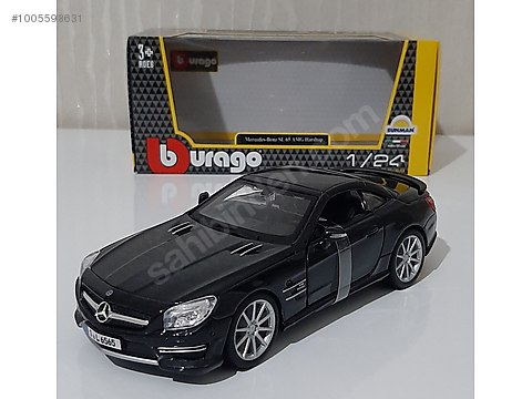 MERCEDES BENZ SL65 AMG 1.24 ÖLÇEK BURAGO LİSANSLI - Diecast Model