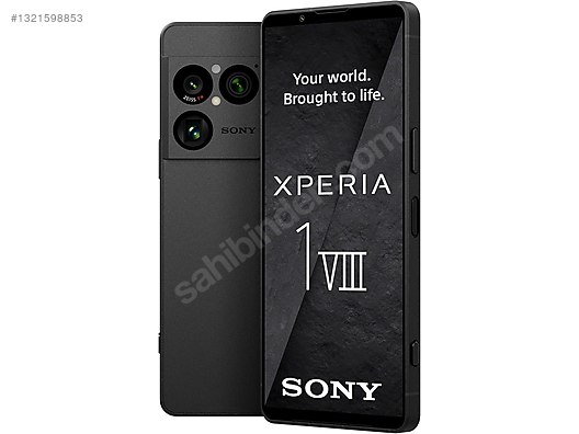 256 GB Siyah Sony Xperia 1 VIII Cep Telefonu - 1321598853