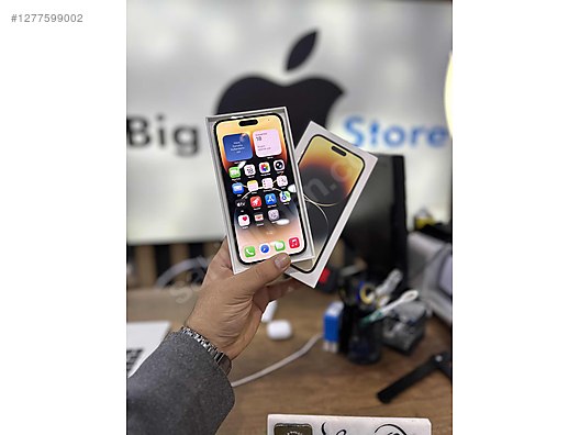 Resim Apple iPhone 14 Pro Max İkinci El TR | 128 GB | Altın İkinci El İPHONE 14 PRO MAX 128GB GOLD SORUNSUZ HATASIZ GARANTİLİ