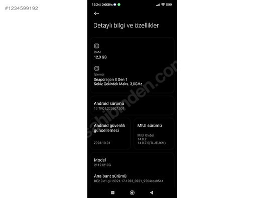 Used & Brand New Items / Cell Phones & Accessories / Cell Phones / Xiaomi / Poco F4 GT