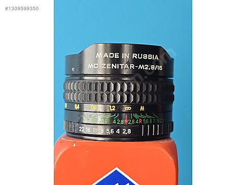 Lensler / Zenitar 16mm F2.8 M42 Mount Fisheye Lens Full Set