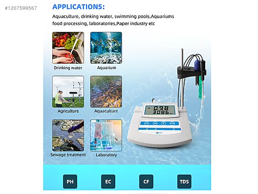 İkinci El ve Sıfır Alışveriş / Teknik Elektronik / Test & Ölçüm Cihazı / PH Ölçer
