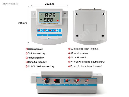 İkinci El ve Sıfır Alışveriş / Teknik Elektronik / Test & Ölçüm Cihazı / PH Ölçer