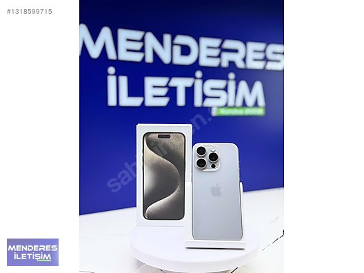 Apple / iPhone 15 Pro / MENDERES İLETİŞİM DEN İPHONE 15 PRO 256 GB