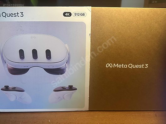 Meta Quest 3 512GB sorunsuz on sahibinden.com - 1341599884