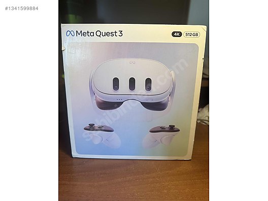 Meta Quest 3 512GB sorunsuz on sahibinden.com - 1341599884