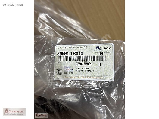 HYUNDAİ ACCENT BLUE ÖN TAMPON ALT ÇITASI MOBİS 86591-1R010 - İlan ve ...