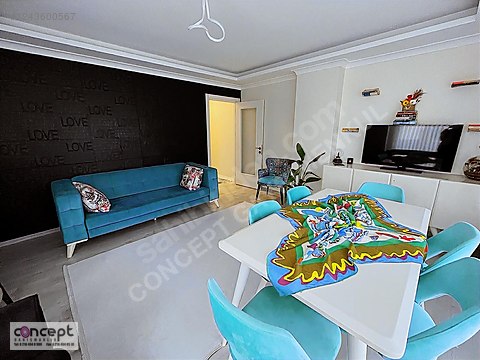 'Concept Gayrimenkul' Tuzla Sitesinde Eşyalı Kiralık 2+1 Daire