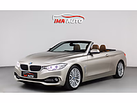 İMA AUTO'DAN BMW 4.20d CABRİO LUXURY LINE /ZENON/K.ISITMA/TABA #1283600611