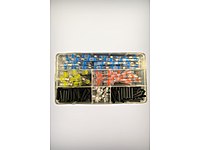 Isıyla daralan lehimli kablo klipsi