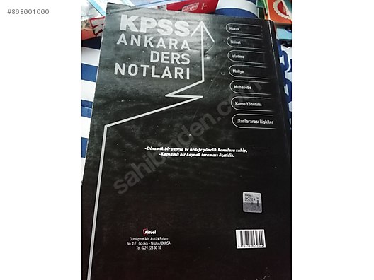 Tertemiz Kpss Kitaplari Toplu Kitap Ve Dergi Satislari Sahibinden Com Da 868601060