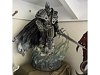 World of Warcraft Arthas Lich King Sideshow Statue