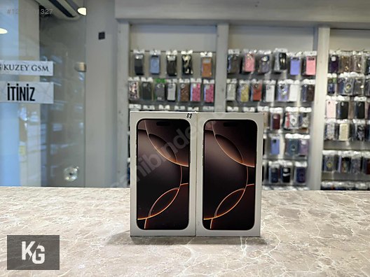 Resim Apple iPhone 16 Pro Max İkinci El TR | 512 GB | Çöl Titanyum İkinci El KUZEY GSM ' IPHONE 16 PRO MAX 512 GB SIFIR KAPALI KUTU 106999₺
