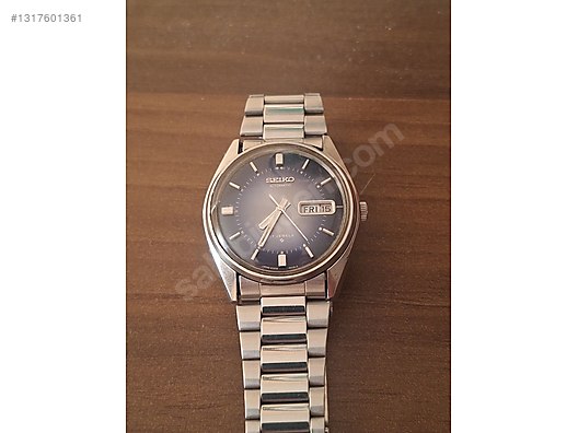 Seiko / Seiko 5 Vintage Otomatik - 6309-8020 (Nadir Mavi Kadran