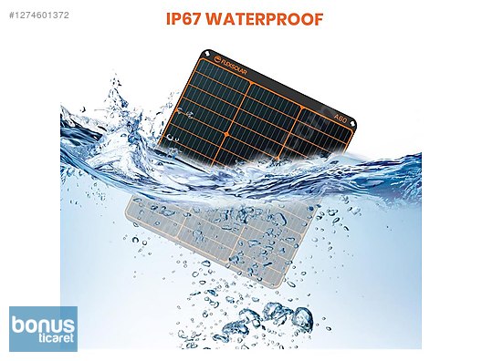 Güneş Enerjisi Sistemi - FLEXSOLAR A60 TAŞINABİLİR GÜNEŞ PANELİ 60W