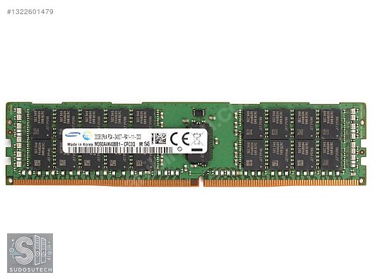 Samsung 32GB 2400T RDIMM ECC SERVER RAM on sahibinden.com - 1322601479