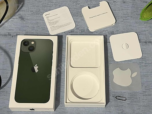 iPhone13 256GB 箱 iPhone 13 Green (yeşil) Orjinal Boş Kutu sahibinden.comda - 1308601494